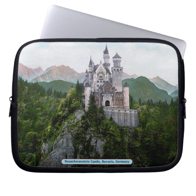 Neuschwanstein Castle, Beieren, Duitsland Laptop Sleeve (Voorkant)