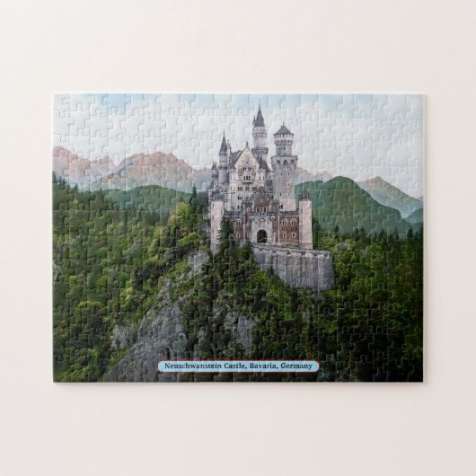 Neuschwanstein Castle, Beieren, Duitsland Legpuzzel (Horizontaal)