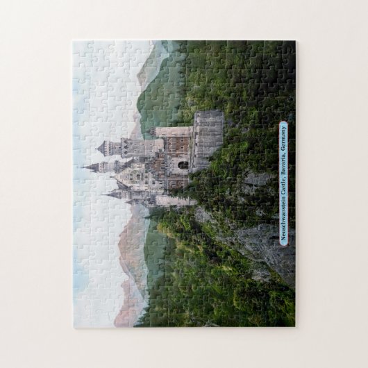 Neuschwanstein Castle, Beieren, Duitsland Legpuzzel (Verticaal)