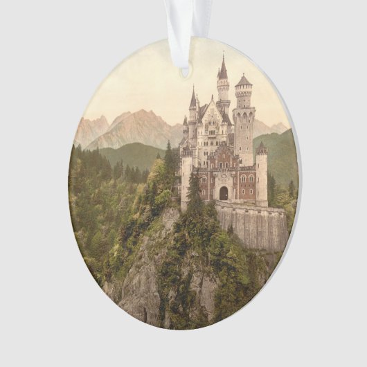 Neuschwanstein Castle, Beieren, Duitsland Ornament (voorkant)