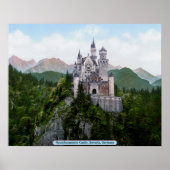 Neuschwanstein Castle, Beieren, Duitsland Poster (Voorkant)