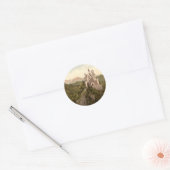 Neuschwanstein Castle, Beieren, Duitsland Ronde Sticker (Envelop)