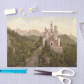 Neuschwanstein Castle, Beieren, Duitsland Tissuepapier (Craft)
