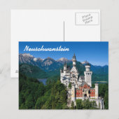 Neuschwanstein Castle Briefkaart (Voorkant / Achterkant)