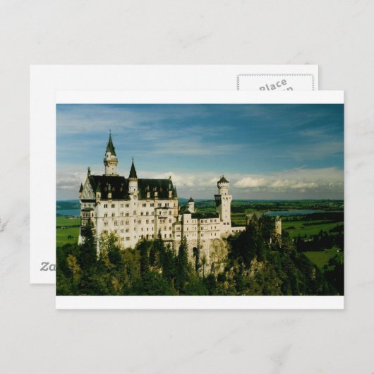 Neuschwanstein Castle Briefkaart (Voorkant / Achterkant)
