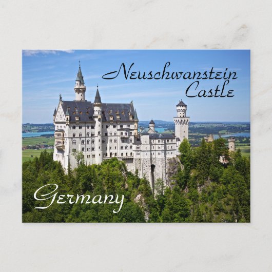 Neuschwanstein Castle Briefkaart (Voorkant)