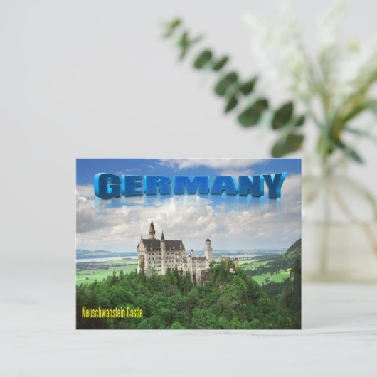 Neuschwanstein Castle Briefkaart (Staand voorkant)