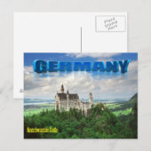 Neuschwanstein Castle Briefkaart (Voorkant / Achterkant)