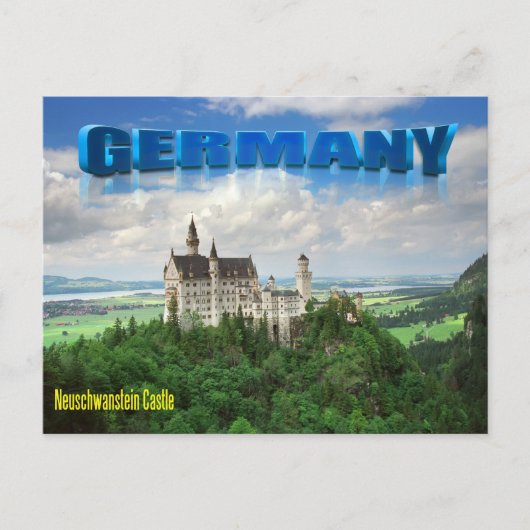 Neuschwanstein Castle Briefkaart (Voorkant)