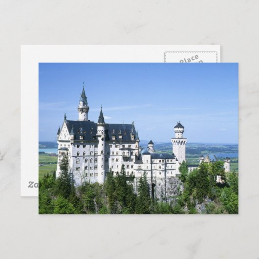Neuschwanstein Castle Briefkaart (Voorkant / Achterkant)