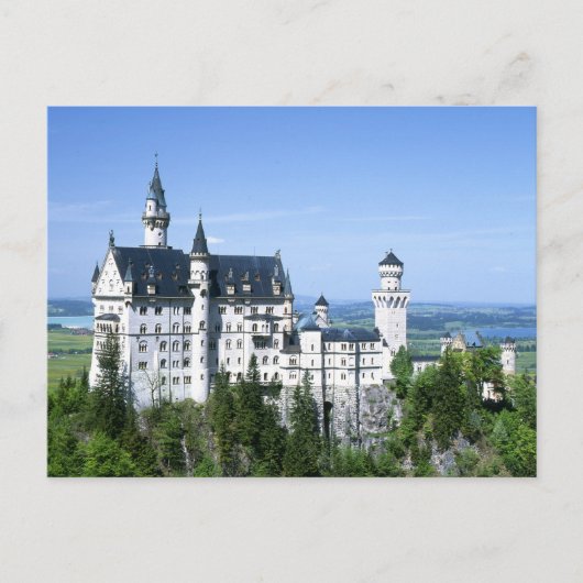 Neuschwanstein Castle Briefkaart (Voorkant)