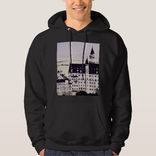 Neuschwanstein Castle Closeup Hoodie (Voorkant)