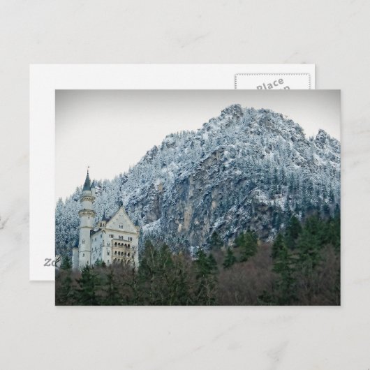 Neuschwanstein Castle - Duitsland - Briefkaart (Voorkant / Achterkant)