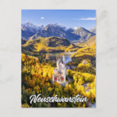 Neuschwanstein Castle, Duitsland Briefkaart (Voorkant)
