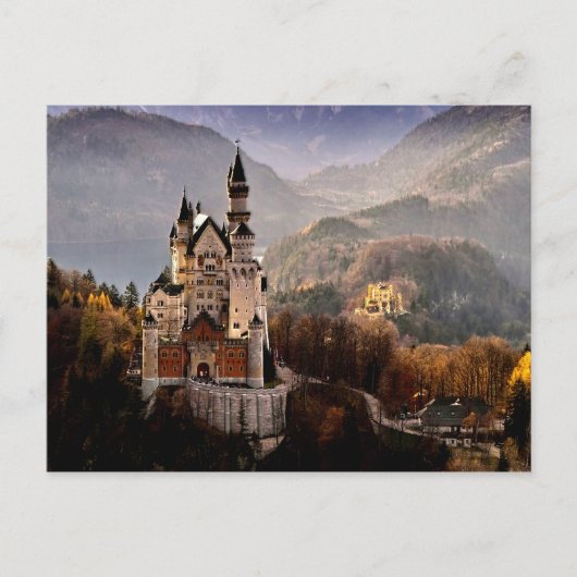 Neuschwanstein Castle Duitsland Briefkaart (Voorkant)
