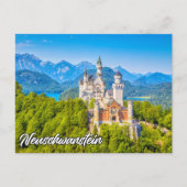 Neuschwanstein Castle, Duitsland Briefkaart (Voorkant)