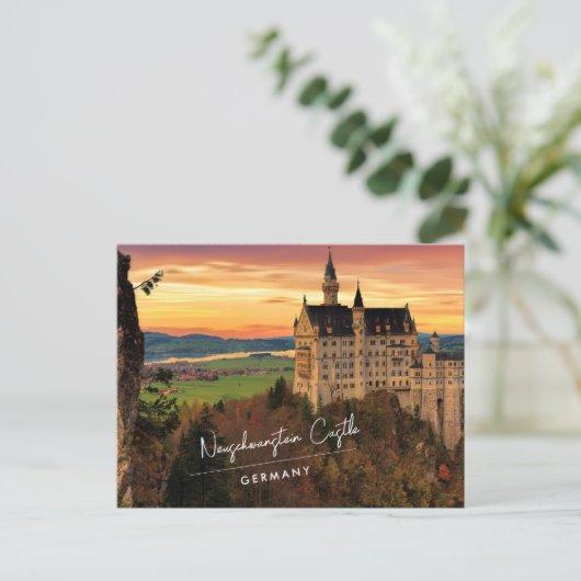 Neuschwanstein Castle Duitsland Briefkaart (Staand voorkant)