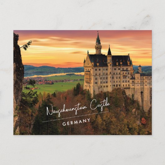 Neuschwanstein Castle Duitsland Briefkaart (Voorkant)