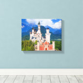 Neuschwanstein Castle Duitsland Canvas Afdruk (Insitu (Houten vloer))