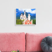 Neuschwanstein Castle Duitsland Canvas Afdruk (Insitu (Woonkamer))