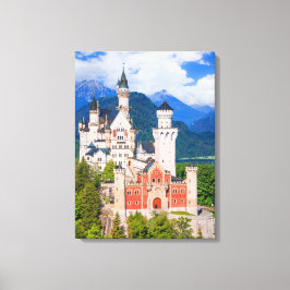 Neuschwanstein Castle Duitsland Canvas Afdruk