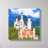 Neuschwanstein Castle Duitsland Canvas Afdruk (Voorkant)