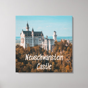 Neuschwanstein Castle Duitsland Canvas Afdruk