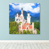 Neuschwanstein Castle Duitsland Canvas Afdruk (Insitu (Houten vloer))