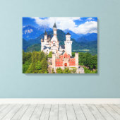 Neuschwanstein Castle Duitsland Canvas Afdruk (Insitu (Houten vloer))