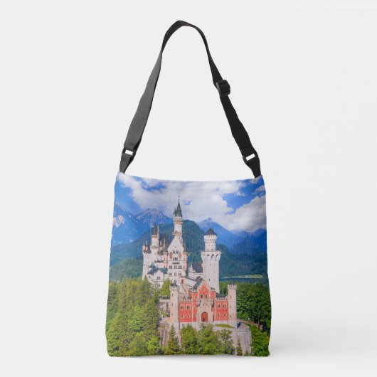 Neuschwanstein Castle Duitsland Crossbody Tas (Achterkant)