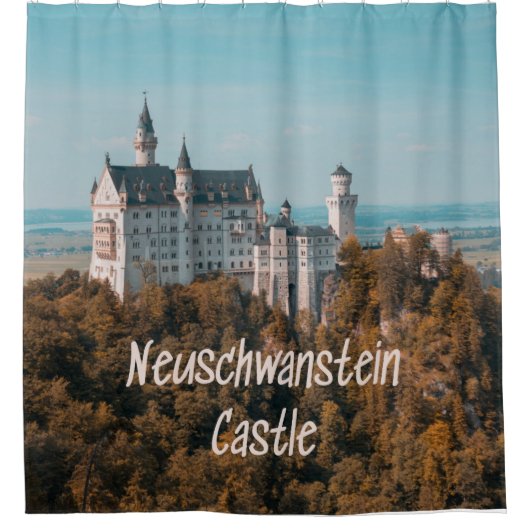 Neuschwanstein Castle Duitsland Douchegordijn (Voorkant)