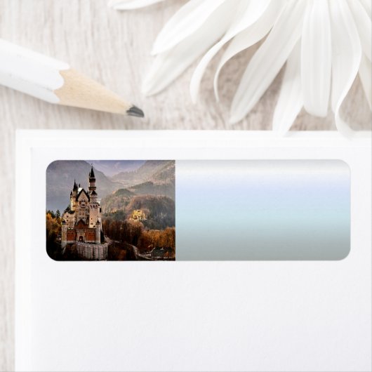 Neuschwanstein Castle Duitsland Etiket (Insitu)