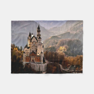 Neuschwanstein Castle Duitsland Fleece Deken