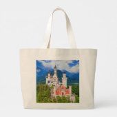 Neuschwanstein Castle Duitsland Grote Tote Bag (Achterkant)