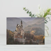Neuschwanstein Castle, Duitsland Kaart (Staand voorkant)