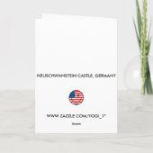 NEUSCHWANSTEIN CASTLE, DUITSLAND KAART (Achterkant)