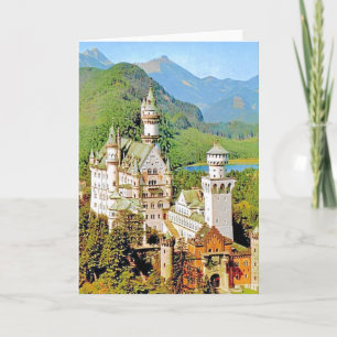 NEUSCHWANSTEIN CASTLE, DUITSLAND KAART