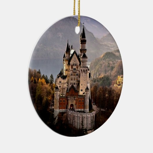 Neuschwanstein Castle Duitsland Keramisch Ornament (Rechts)