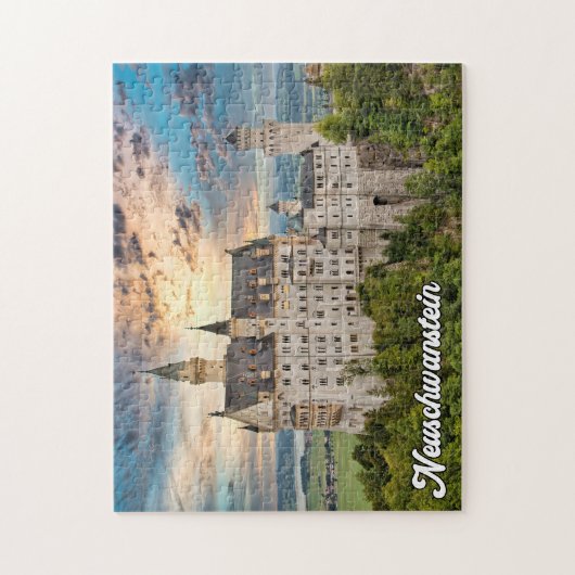 Neuschwanstein Castle, Duitsland Legpuzzel (Verticaal)