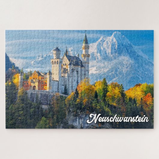 Neuschwanstein Castle, Duitsland Legpuzzel (Horizontaal)