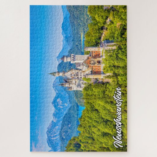 Neuschwanstein Castle, Duitsland Legpuzzel (Verticaal)