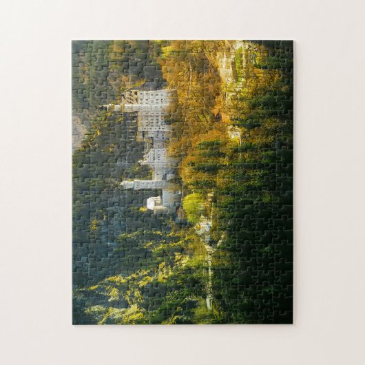 Neuschwanstein Castle Duitsland. Legpuzzel (Verticaal)