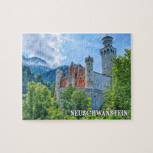 Neuschwanstein Castle, Duitsland Legpuzzel (Horizontaal)