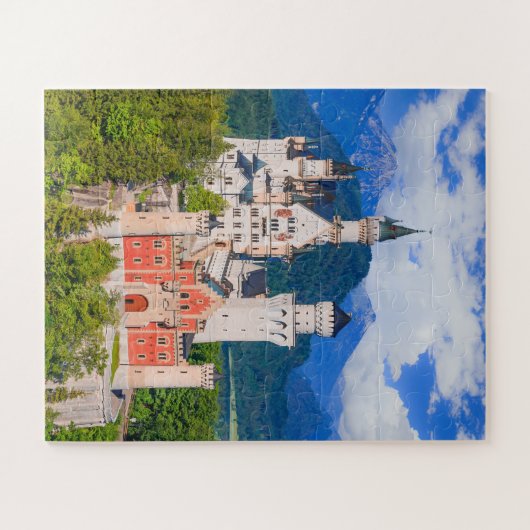 Neuschwanstein Castle Duitsland Legpuzzel (Horizontaal)