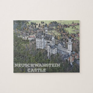 Neuschwanstein Castle Duitsland Legpuzzel