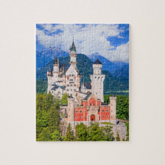Neuschwanstein Castle Duitsland Legpuzzel (Verticaal)