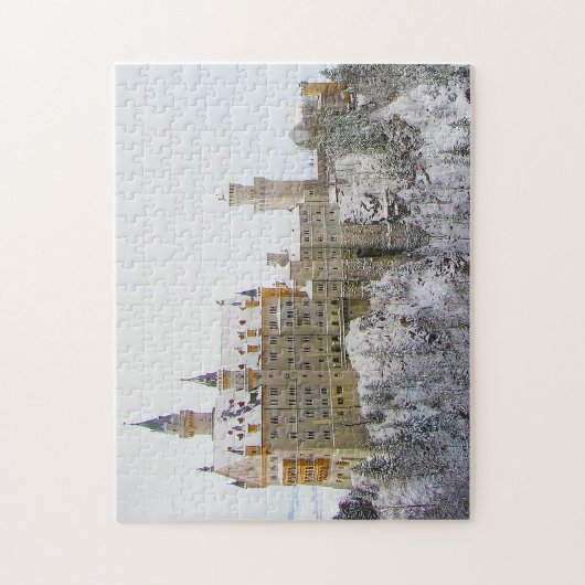 Neuschwanstein Castle Duitsland. Legpuzzel (Verticaal)