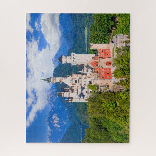 Neuschwanstein Castle, Duitsland. Legpuzzel (Verticaal)