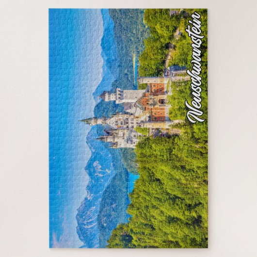 Neuschwanstein Castle, Duitsland Legpuzzel (Verticaal)