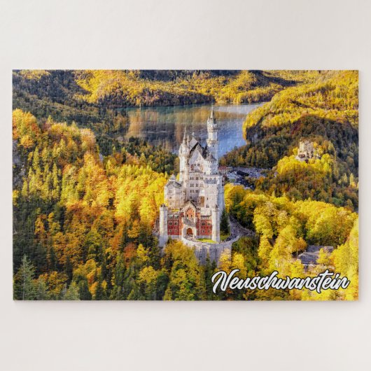 Neuschwanstein Castle, Duitsland Legpuzzel (Horizontaal)